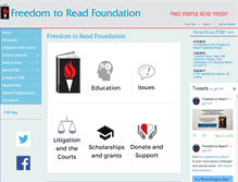 Tablet Screenshot of ftrf.org